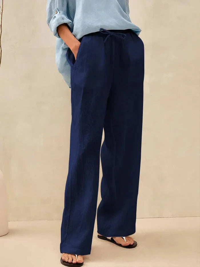 Lyon - Pantalones de Lino 100% favorecedores