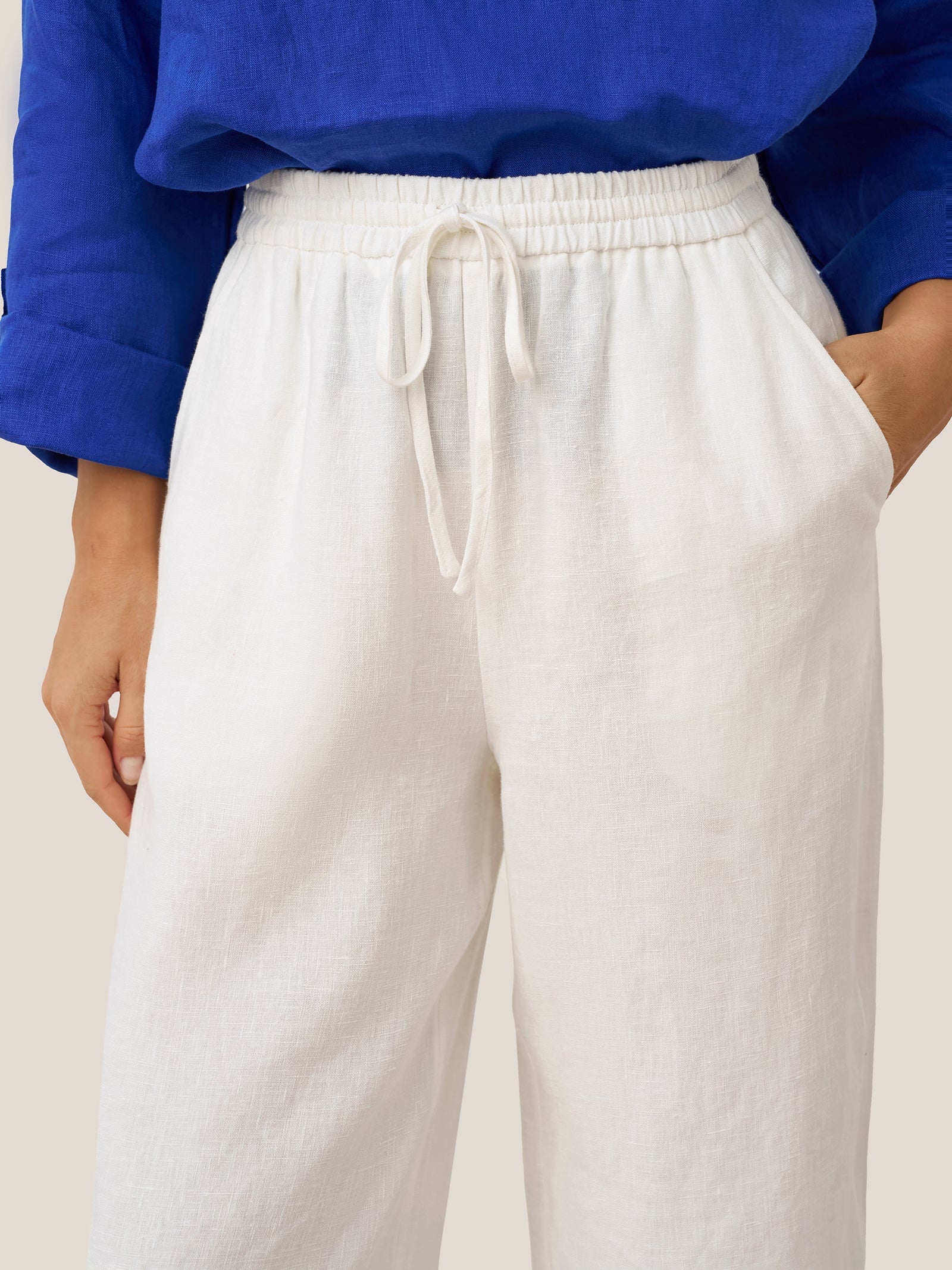 Lyon - Pantalones de Lino 100% favorecedores