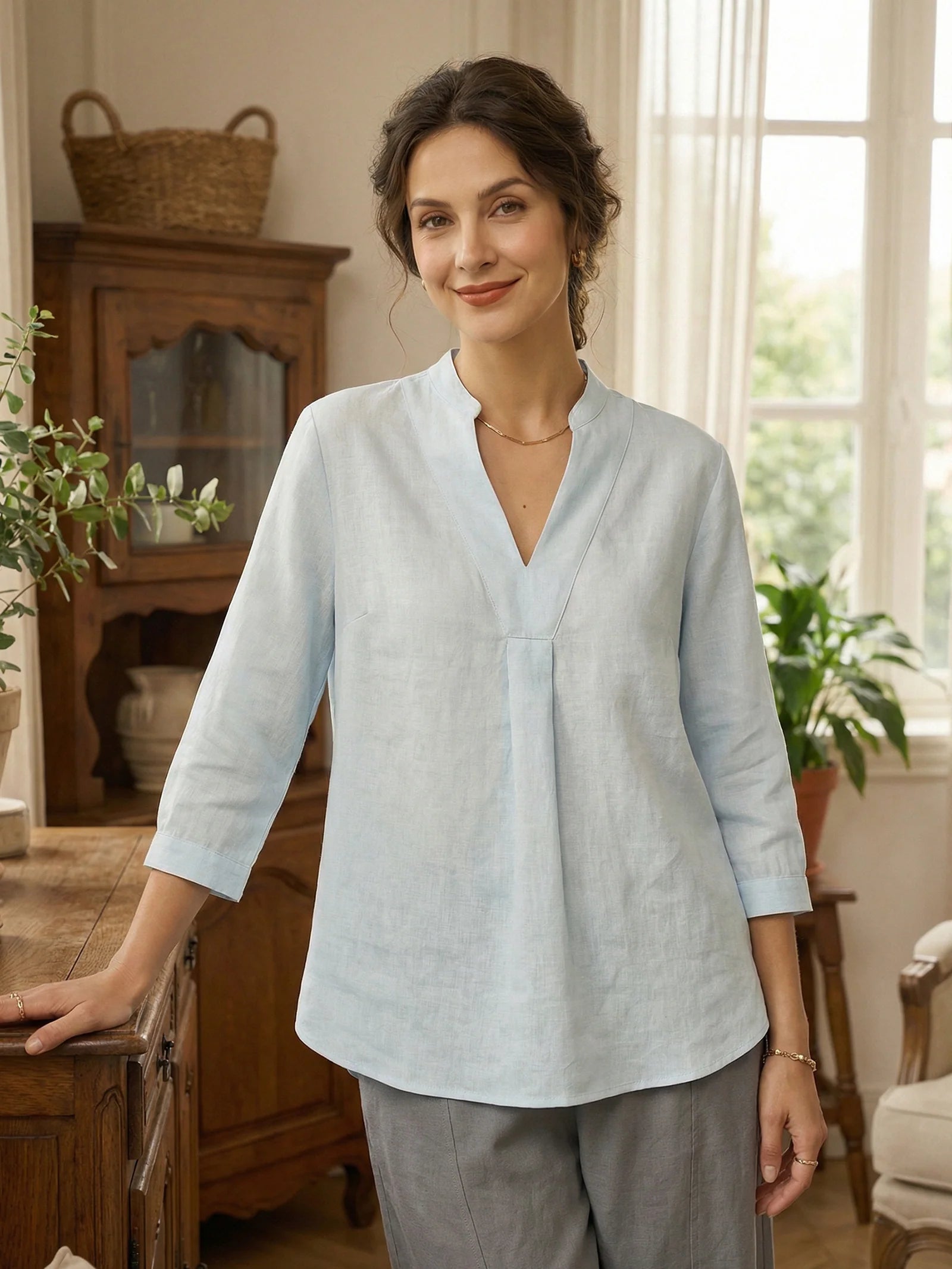 Joanna - Camisa Elegante Versátil