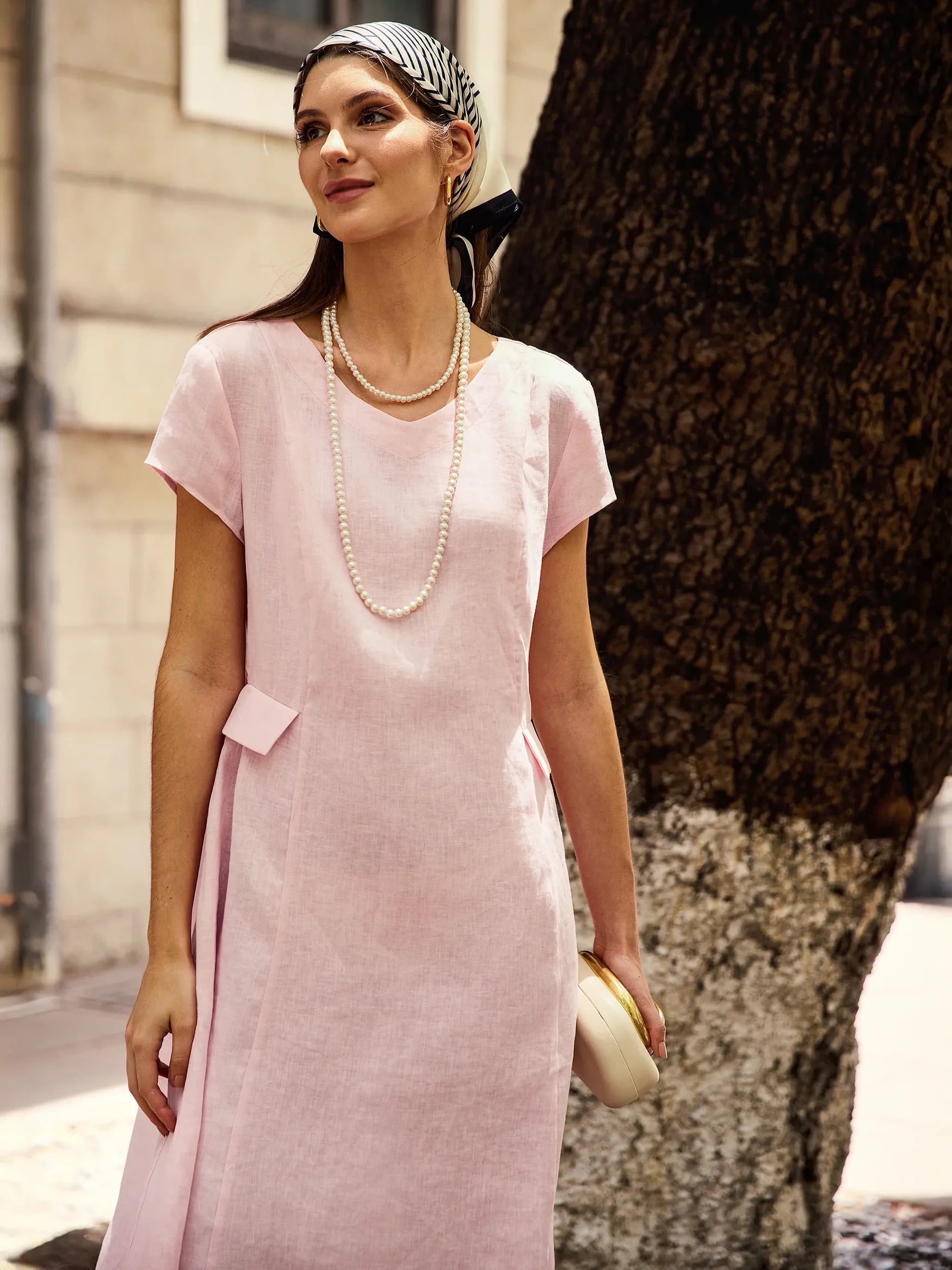 Alexa - Vestido de verano con escote en V