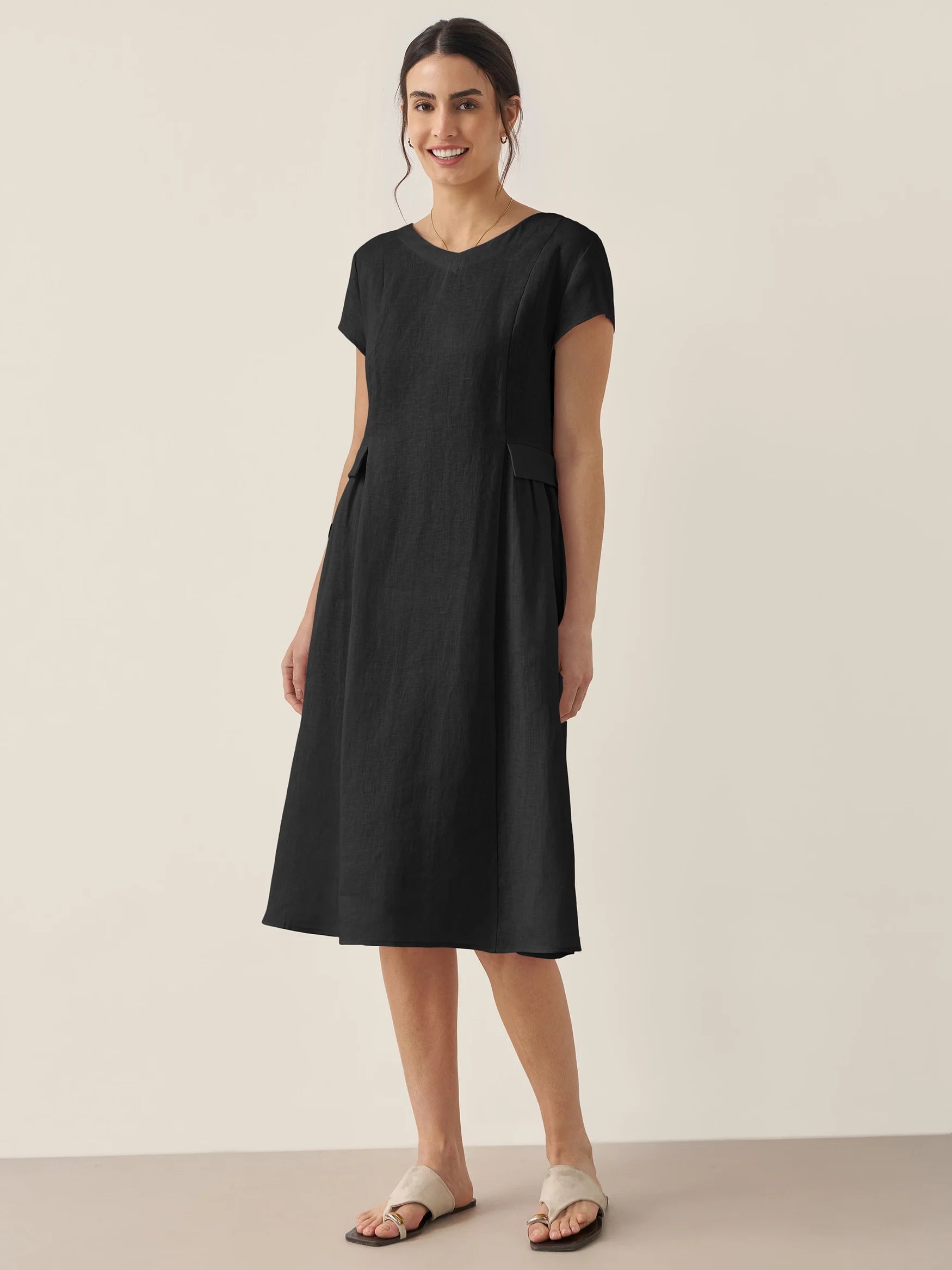 Alexa - Vestido de verano con escote en V