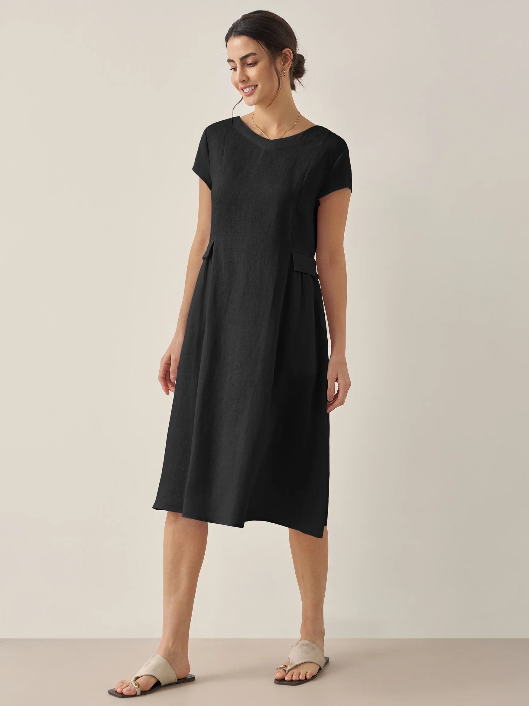 Alexa - Vestido de verano con escote en V