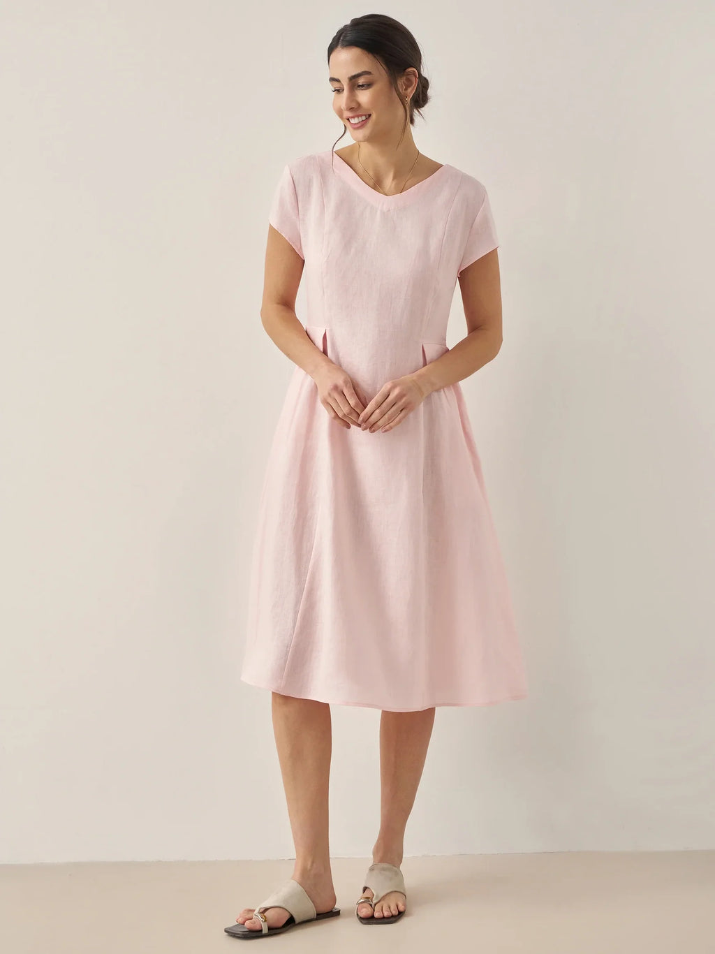 Alexa - Vestido de verano con escote en V
