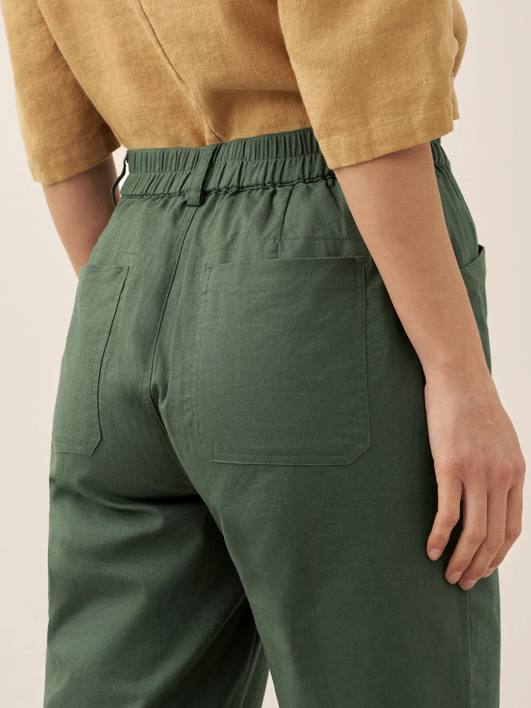 Heidi - Pantalones de Lino Favorecedores