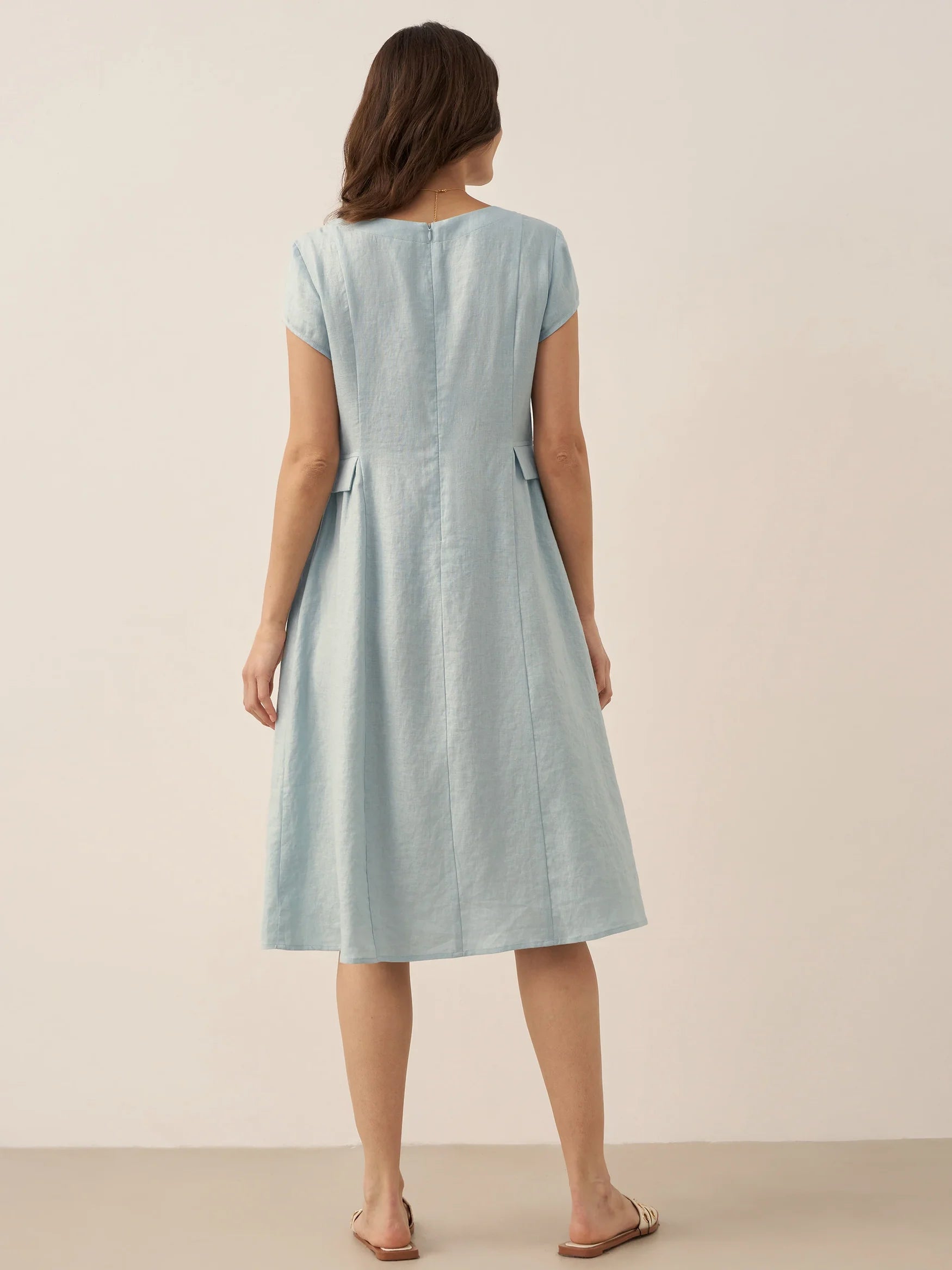 Alexa - Vestido de verano con escote en V