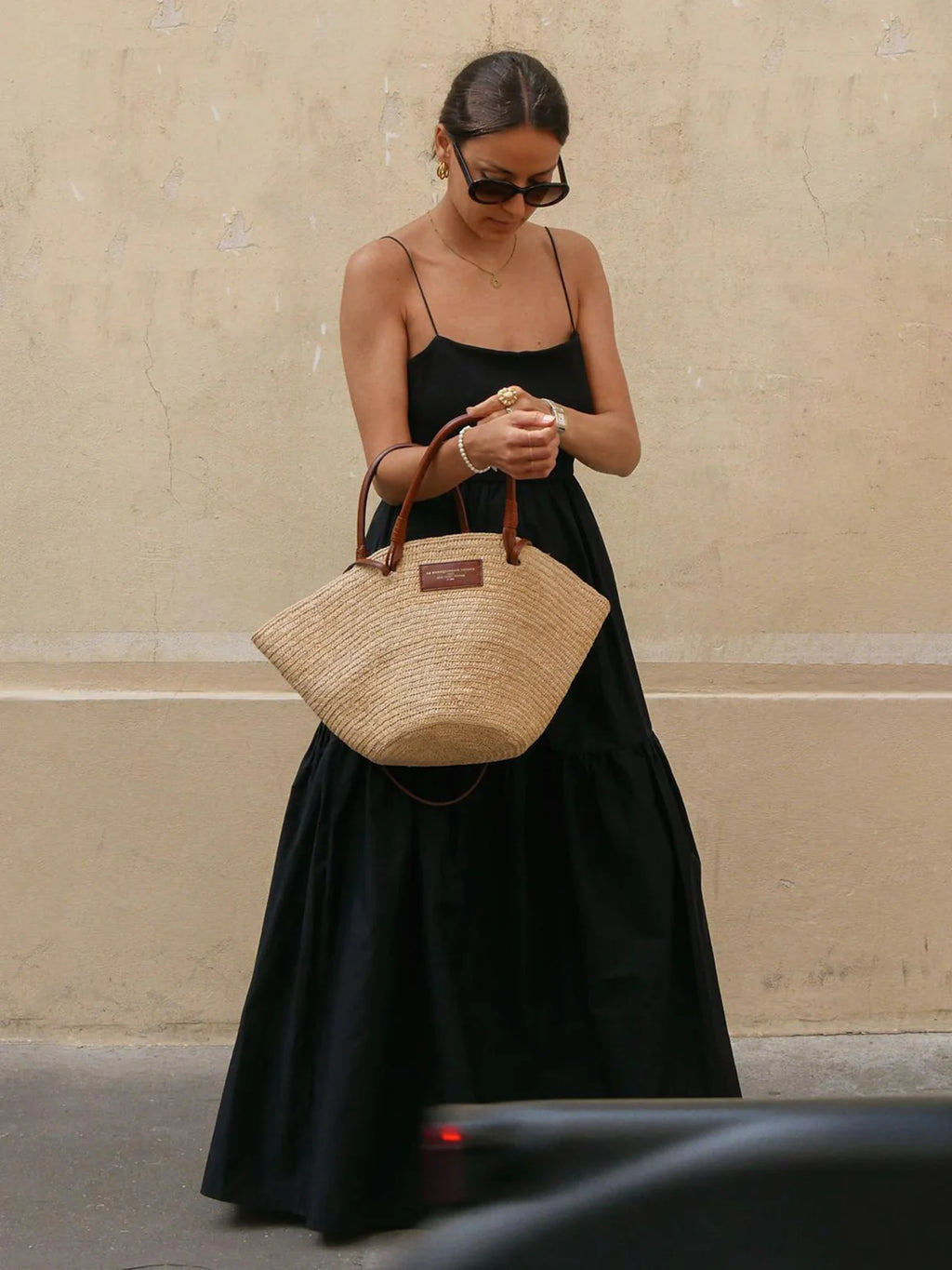 Lucía - Vestido largo liso espalda descubierta
