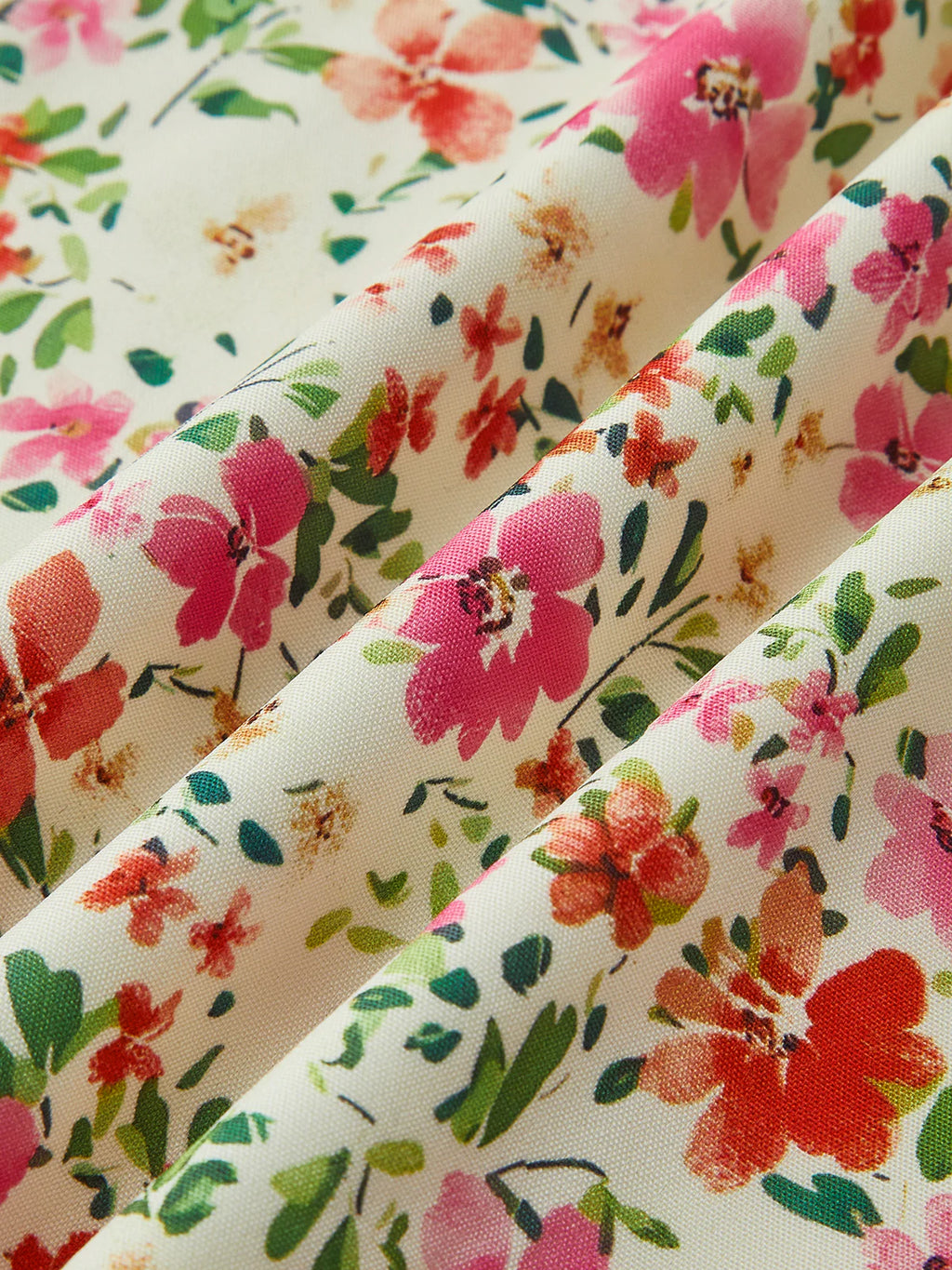 Lolita - Vestido midi de tirantes con estampado floral