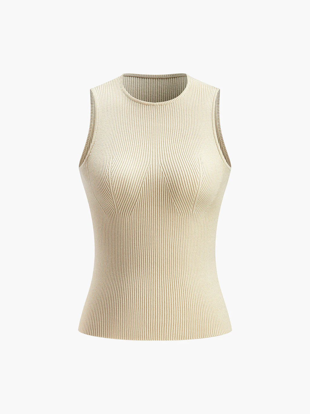 Martina - Camiseta top sin mangas básica lisa
