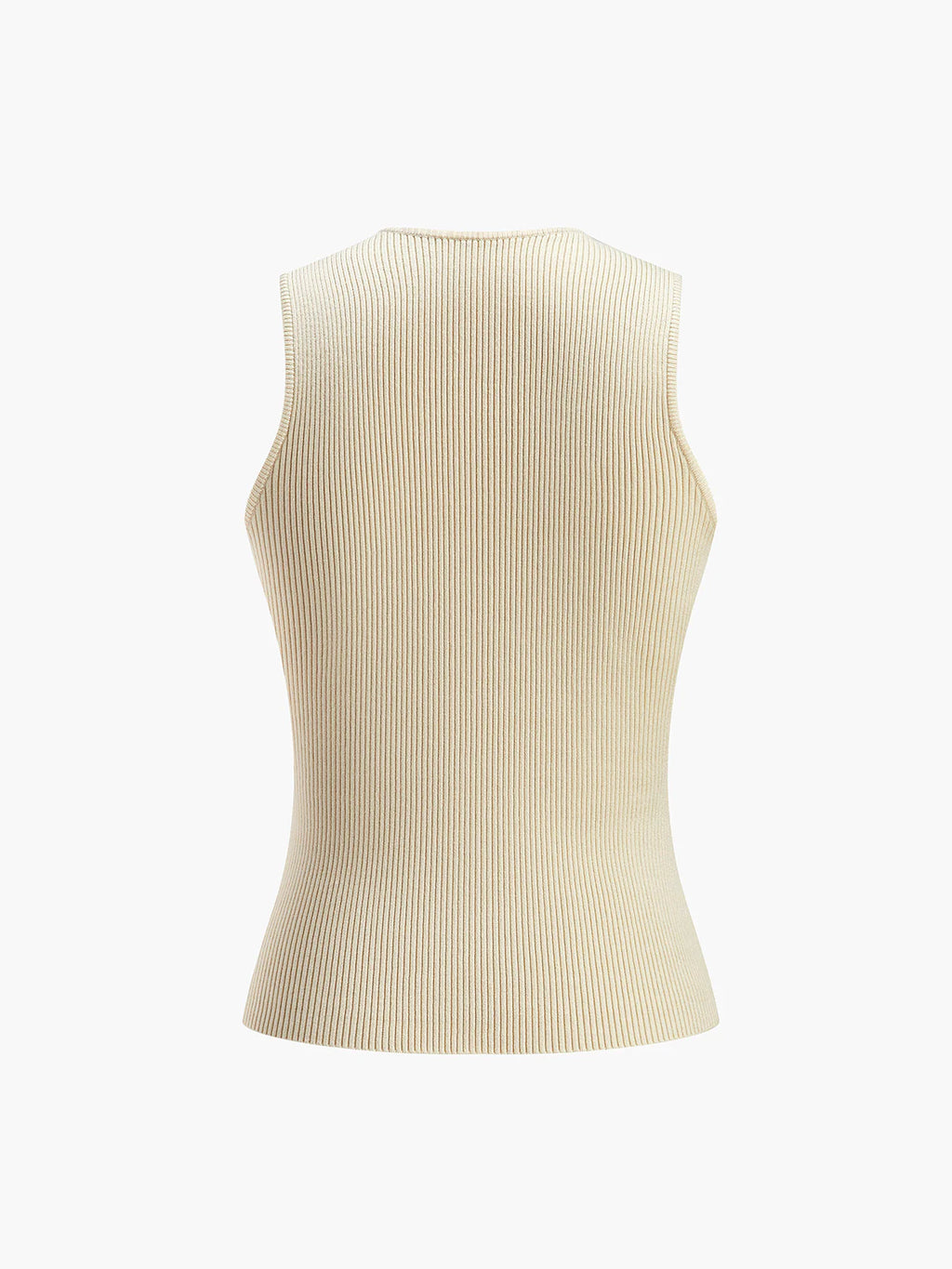 Martina - Camiseta top sin mangas básica lisa