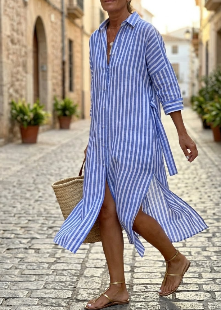Santorini - Vestido Favorecedor Versáil