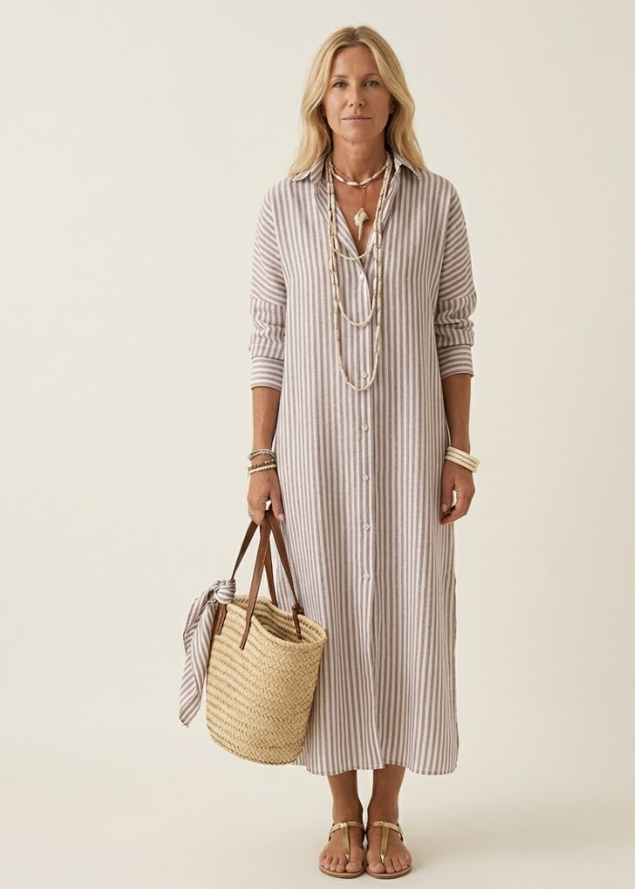 Santorini - Vestido Favorecedor Versáil
