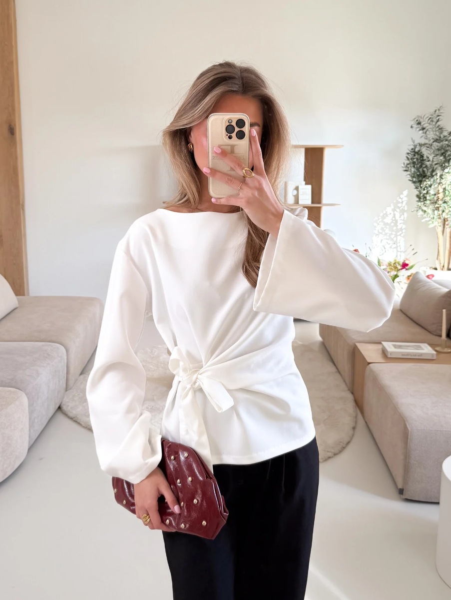 Loise - Blusa Elegante Favorecedora