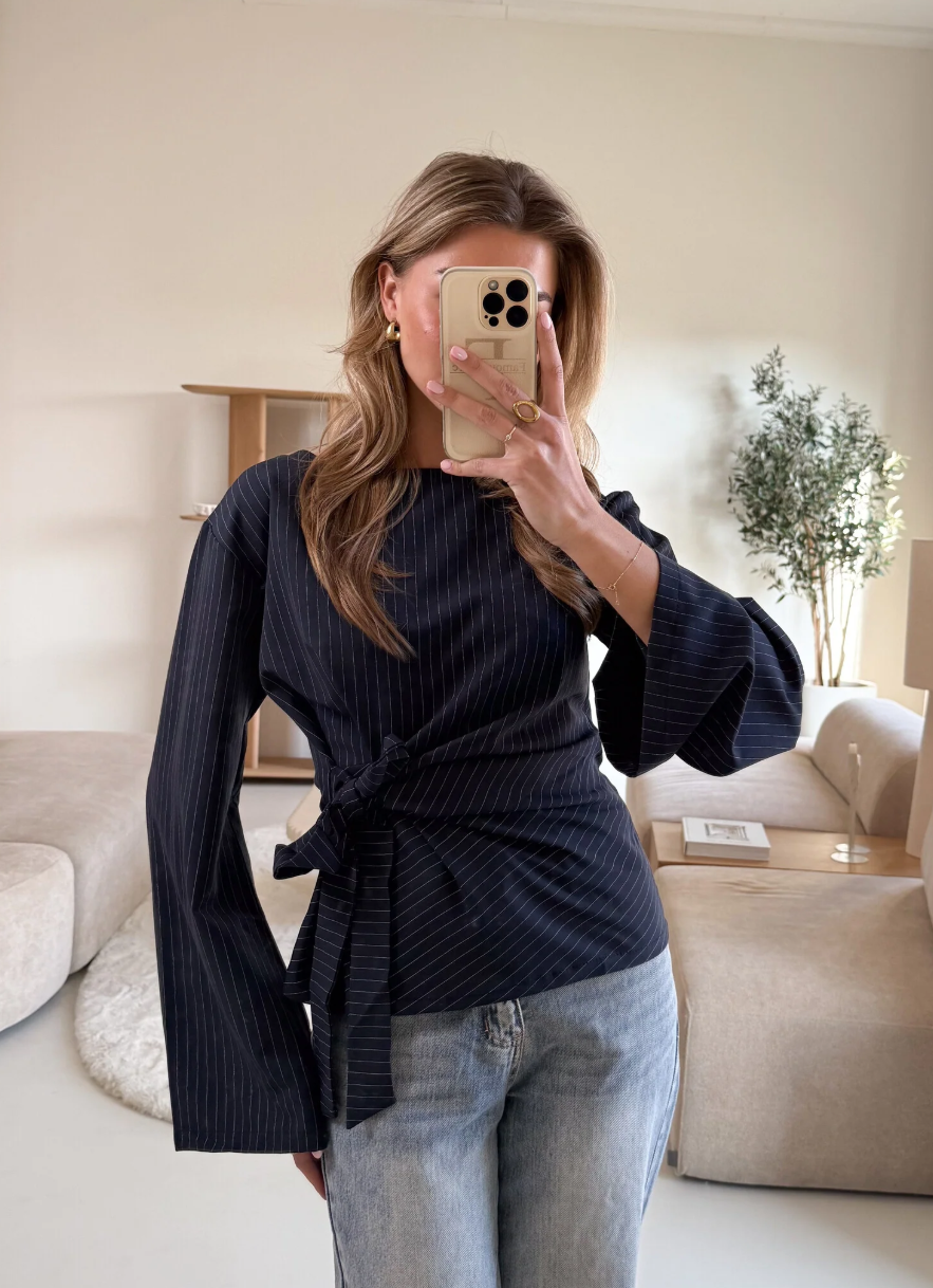 Loise - Blusa Elegante Favorecedora