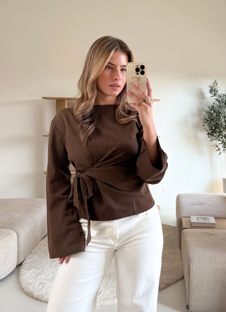 Loise - Blusa Elegante Favorecedora