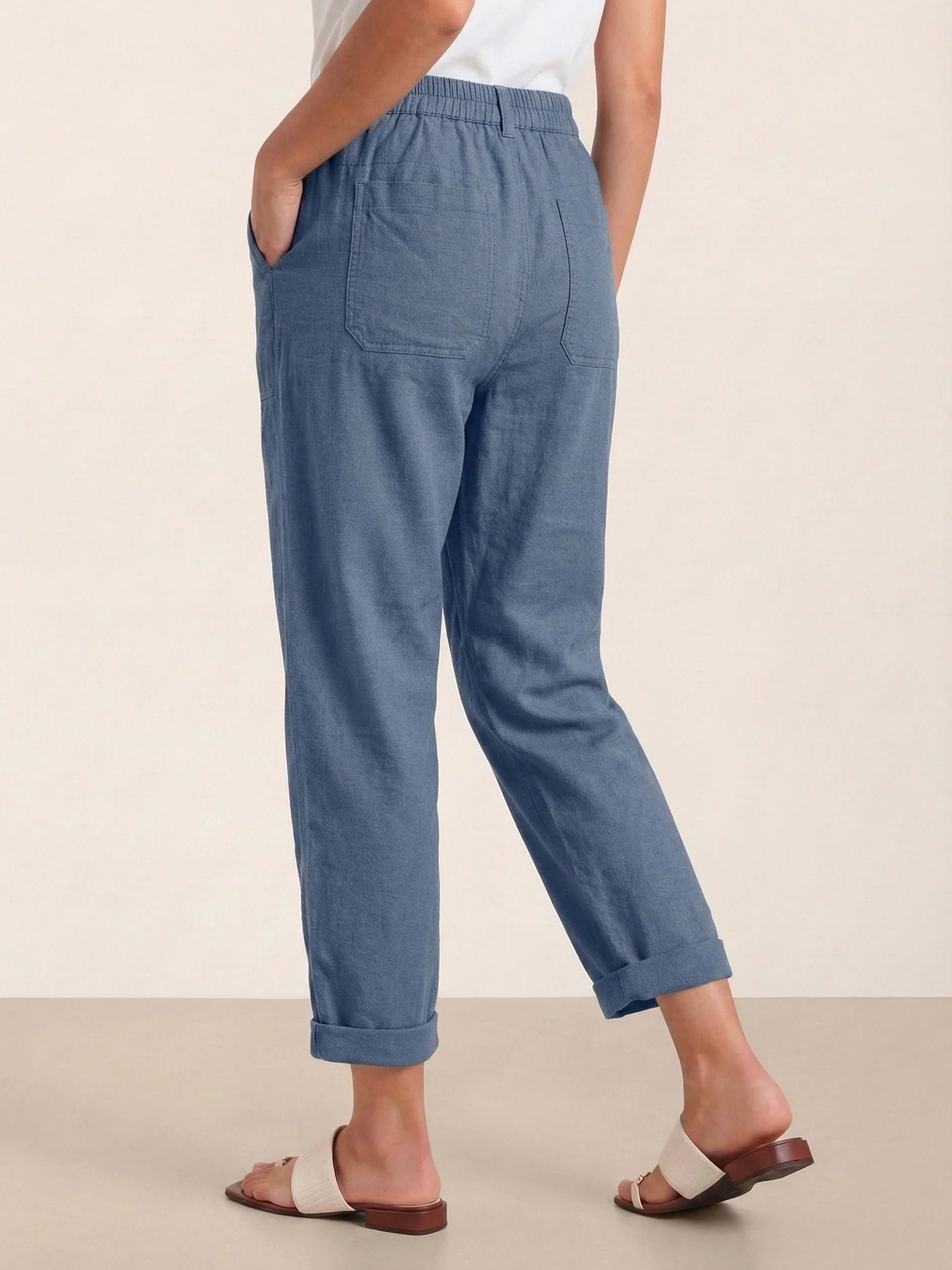 Heidi - Pantalones de Lino Favorecedores