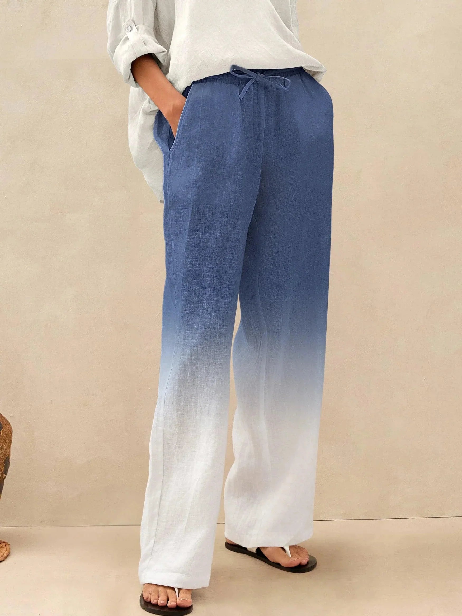 Lyon - Pantalones de Lino 100% favorecedores
