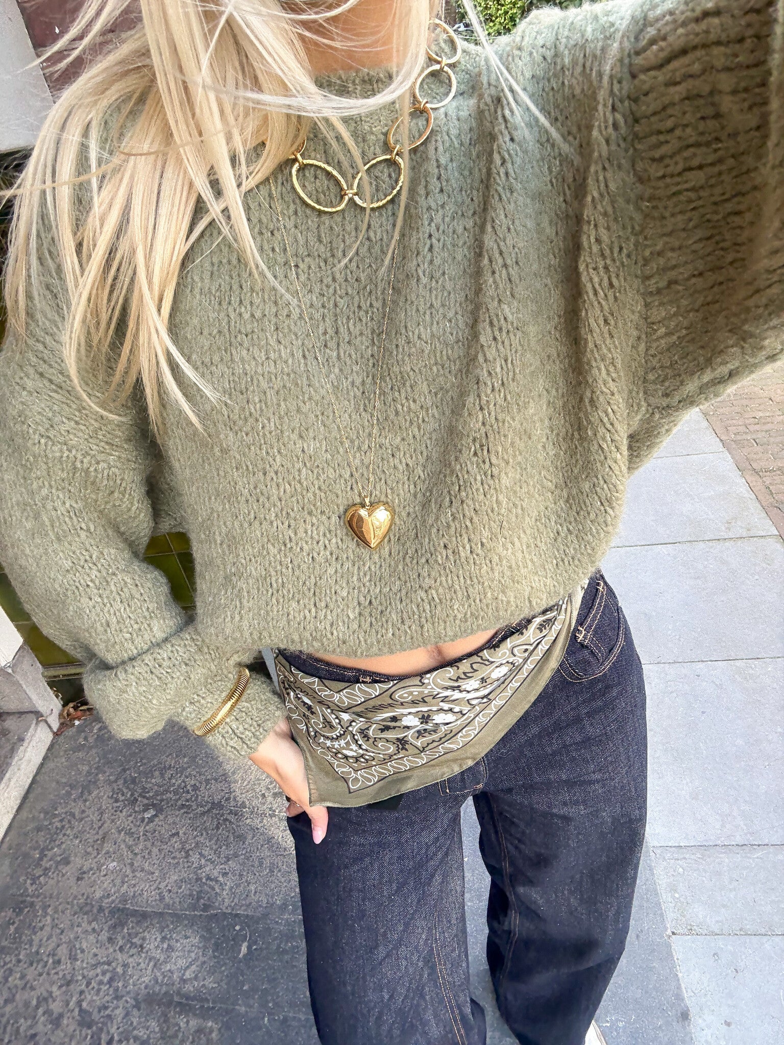 Collar - TRUELOVE corazón de oro