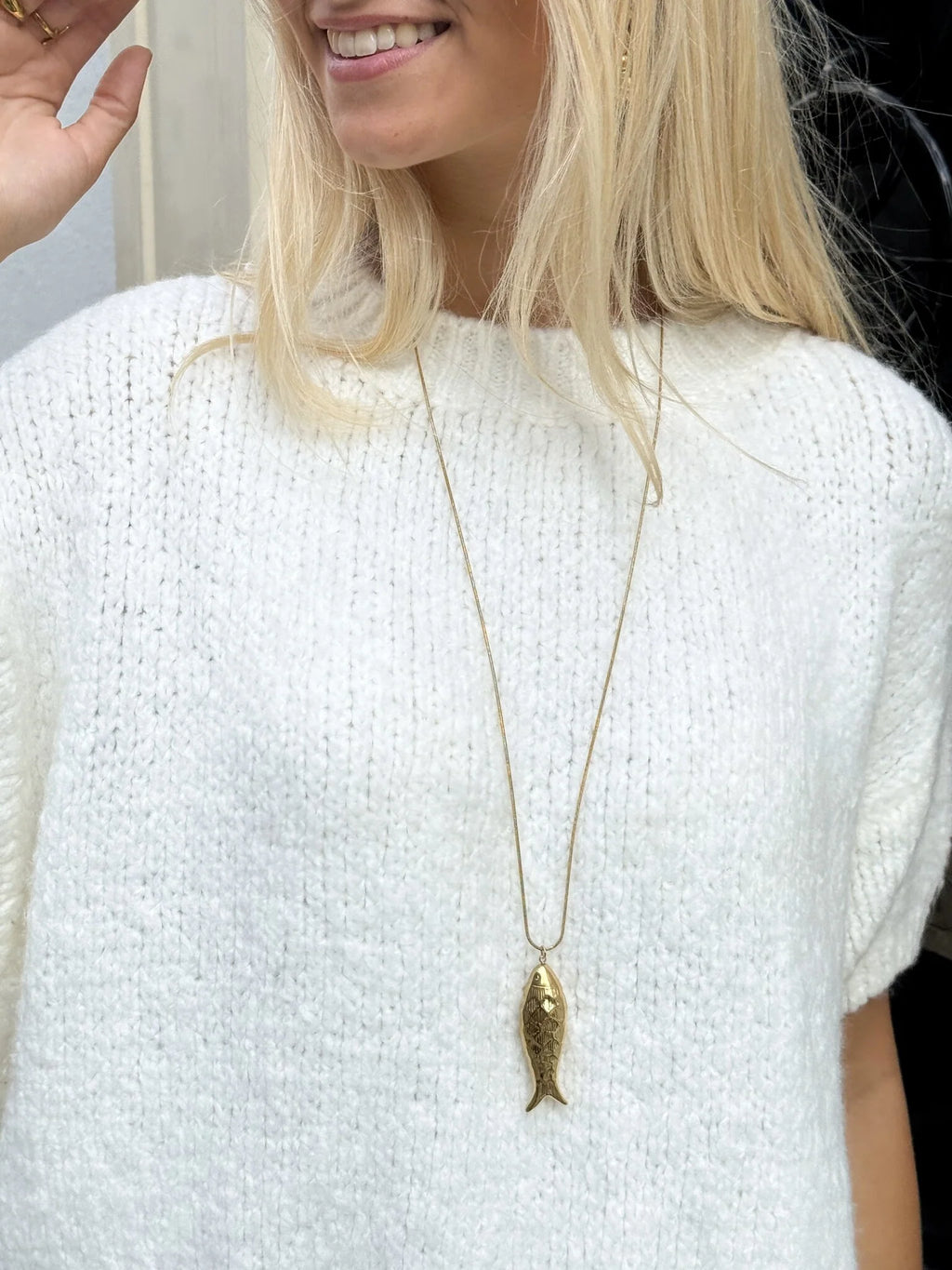 Cantabria - Collar con dije de pez