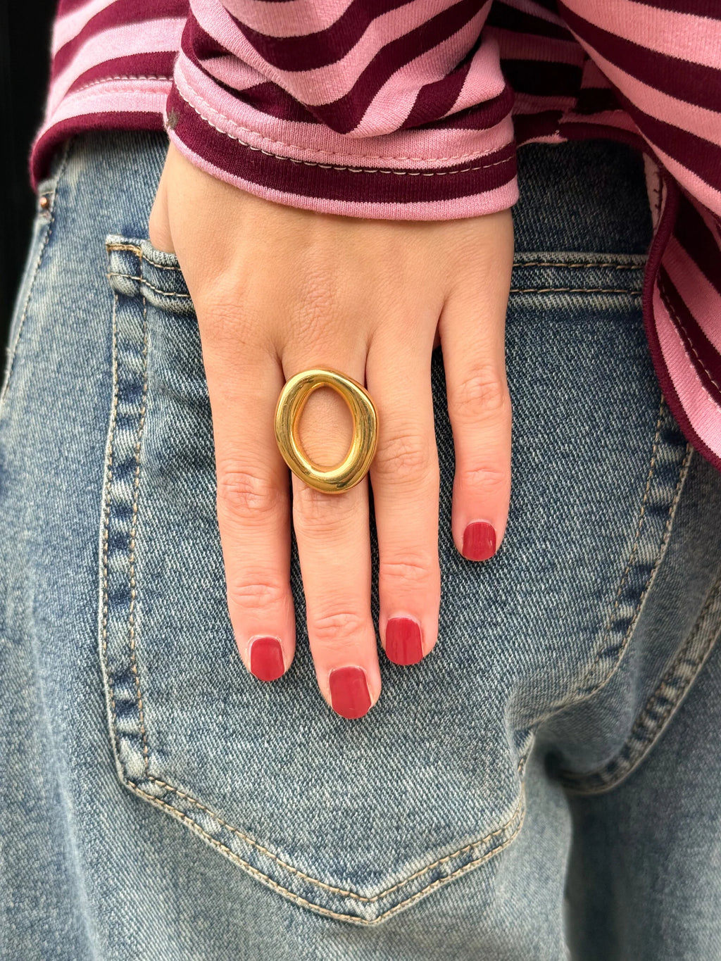 Orbit - Anillo dorado