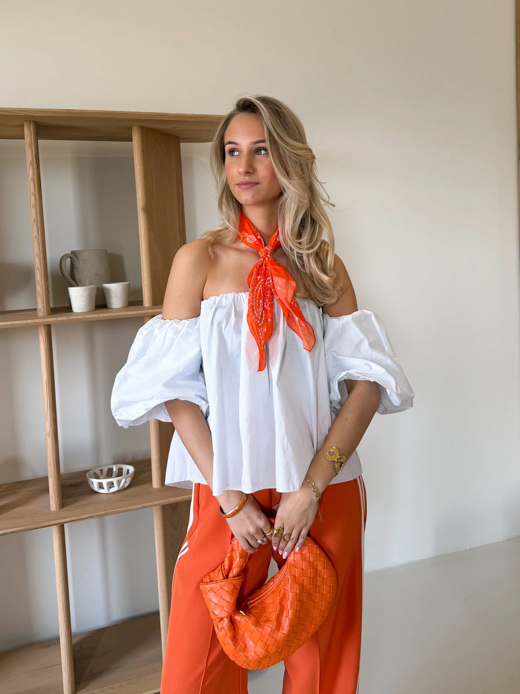 Santana - Bandana Naranja Primavera Verano